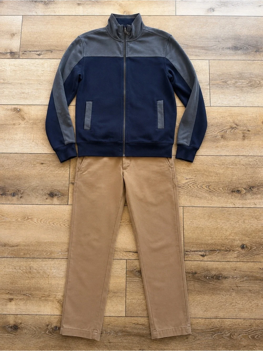 Banana Republic Men’s Outfit Bundle Slim Fit Chinos + Jacket Casual Business